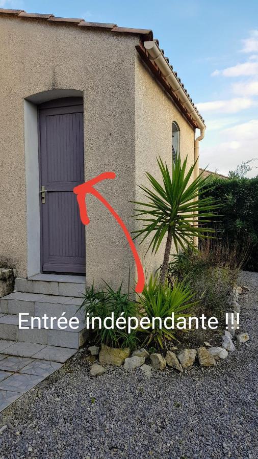 Studio Dans La Villa Les Cigales Lezignan-Corbieres Exterior photo