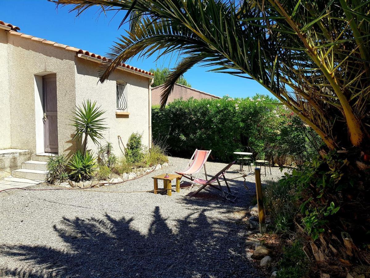 Studio Dans La Villa Les Cigales Lezignan-Corbieres Exterior photo